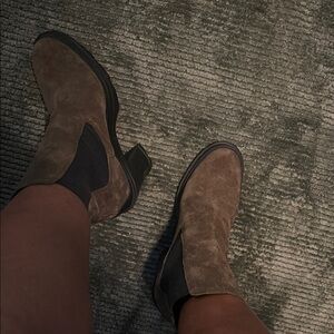 Stylish Suede Ankle Boots